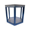 Metallic Charcoal Frame Scatter Table