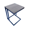 Metallic Charcoal Frame End Table