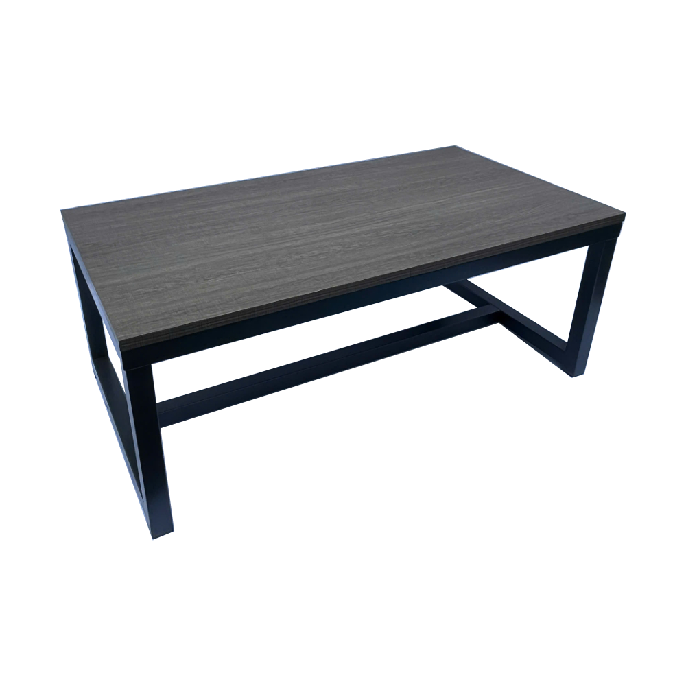 Metallic Charcoal Frame Coffee Table