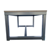 Metallic Charcoal Frame Coffee Table